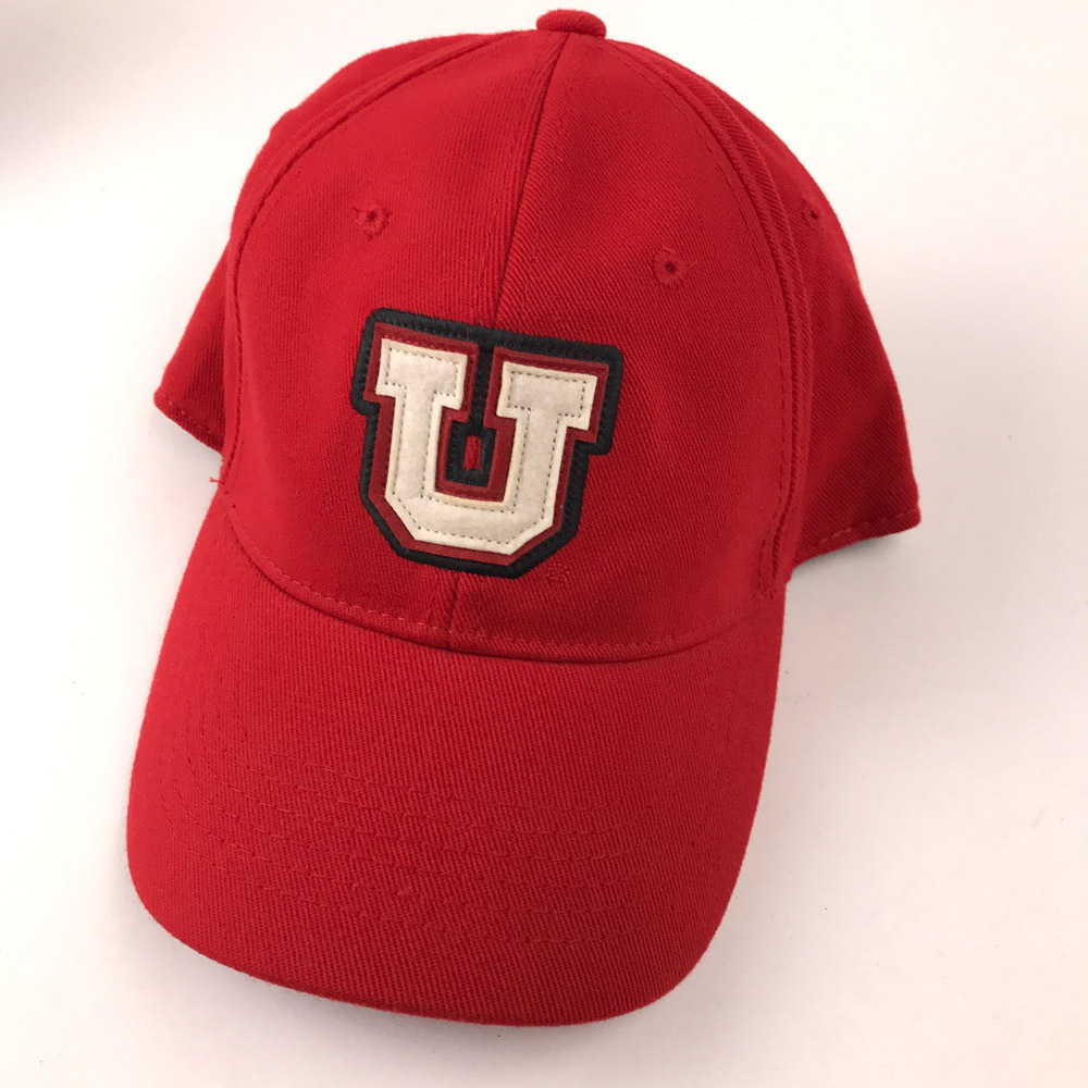 U Utah Utes Football hat Felt Layered Logo